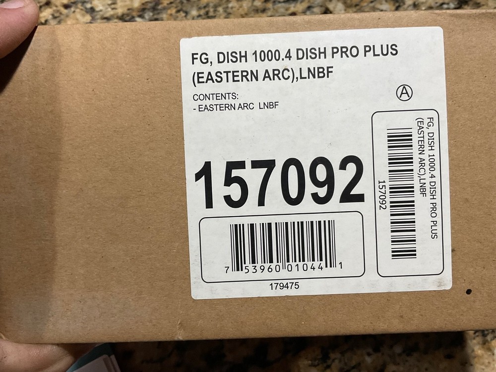 Dish Network 1000.4 Dish Pro Plus Eastern ARC LNBF 157092 New in Box