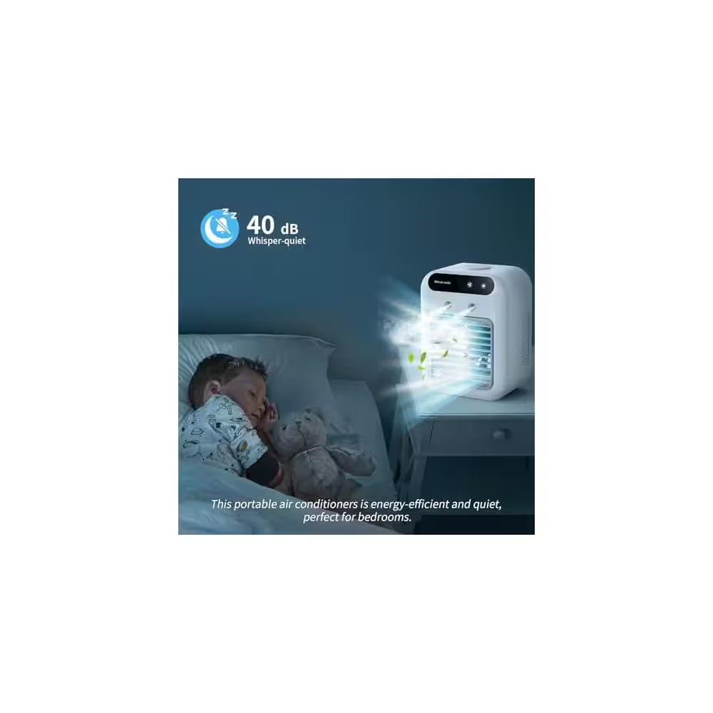 Portable Air Conditioner Cools Rooms with Adjustable Airflow and Long - Lasting