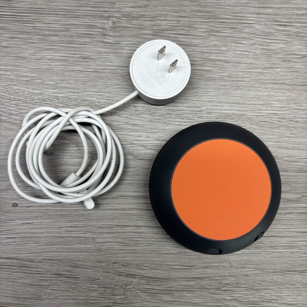 Google Home Mini Smart Speaker Assistant (Gen 1) - Charcoal - Tested