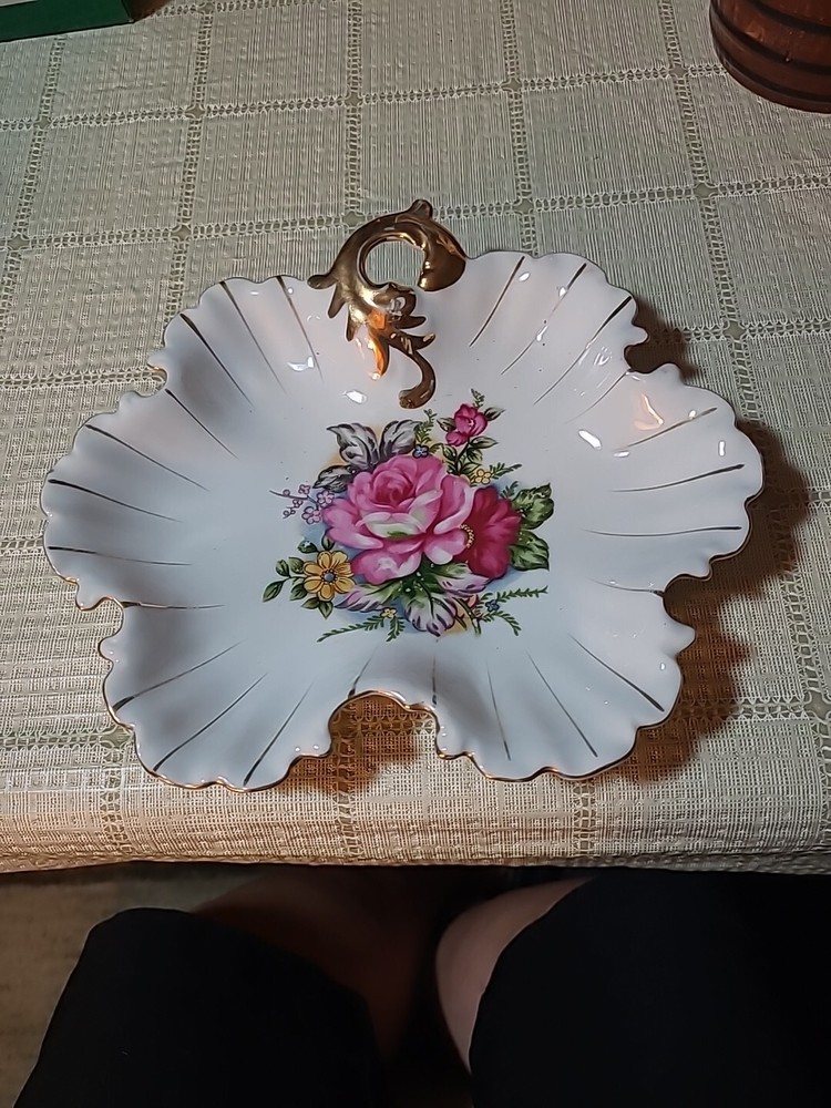 VTG. CERAMIC DISH