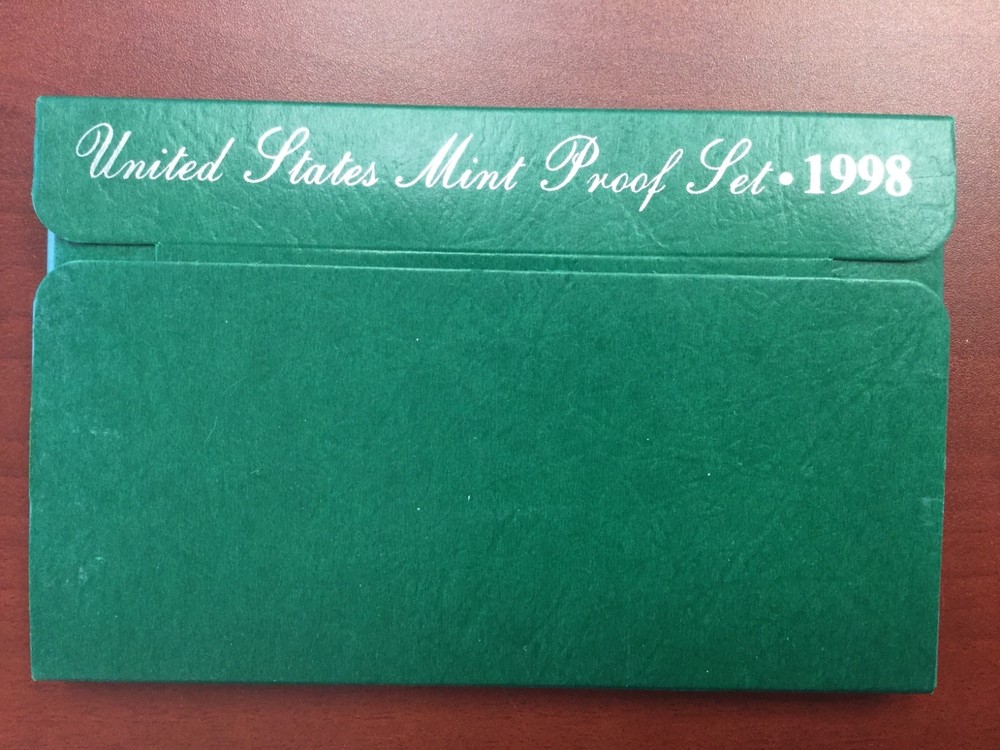 1998 Mint Proof Set with box