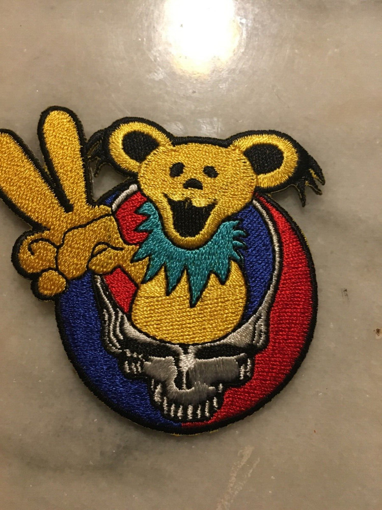 GRATEFUL DEAD IRON ON PATCH
