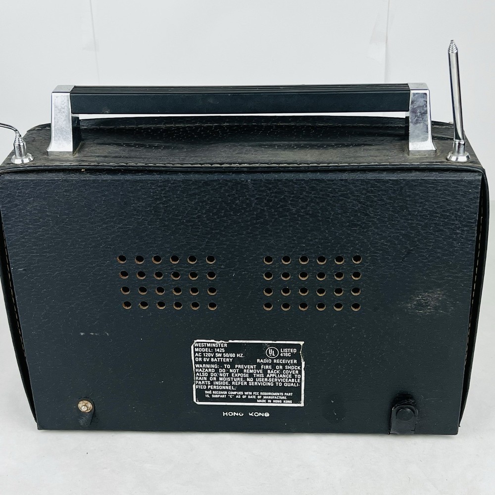 Vintage 70's 1425 Westminster Solid state World Time Ham operators multiband