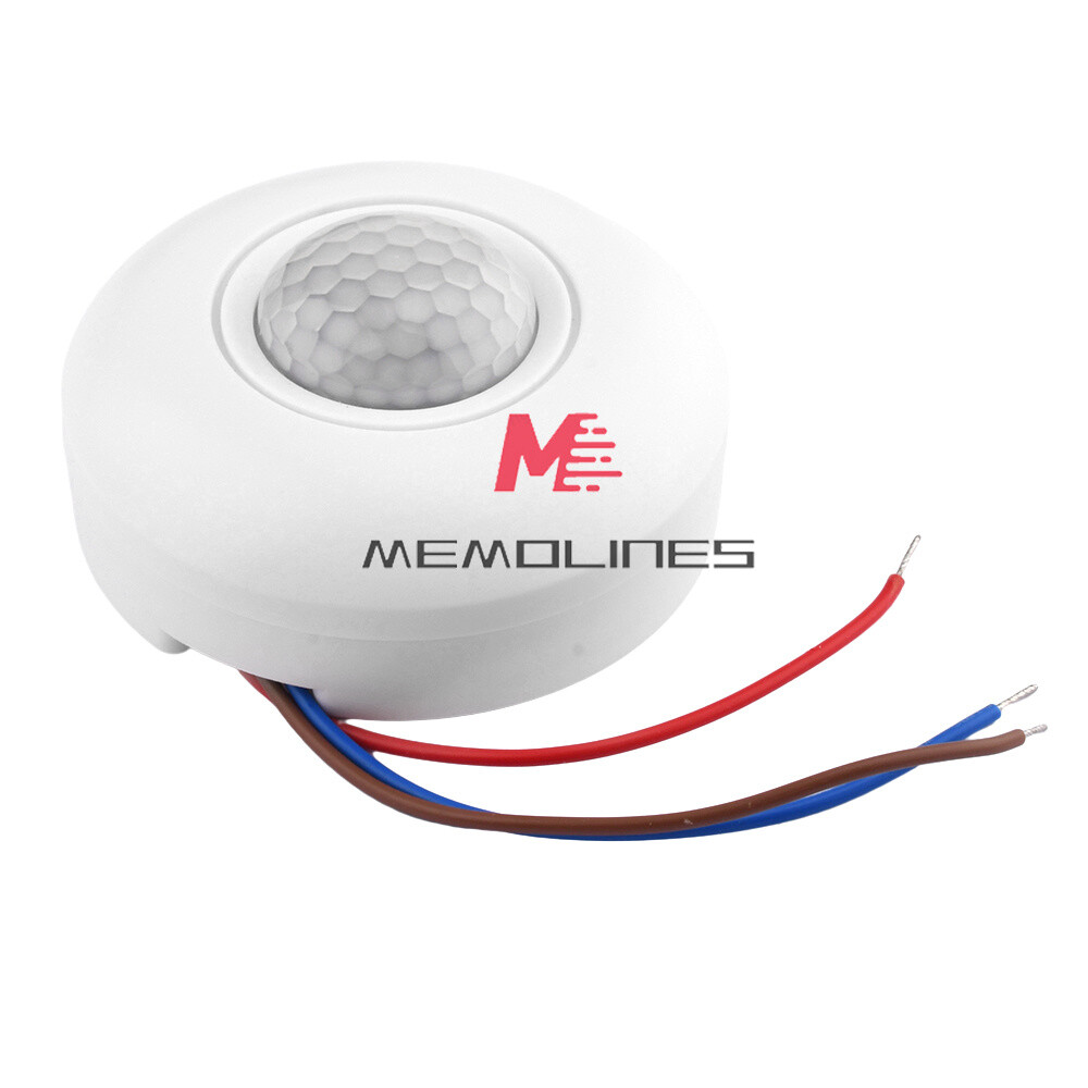 AC85-265V Infrared PIR Motion Induction Sensor Switch For LED Ceiling Light