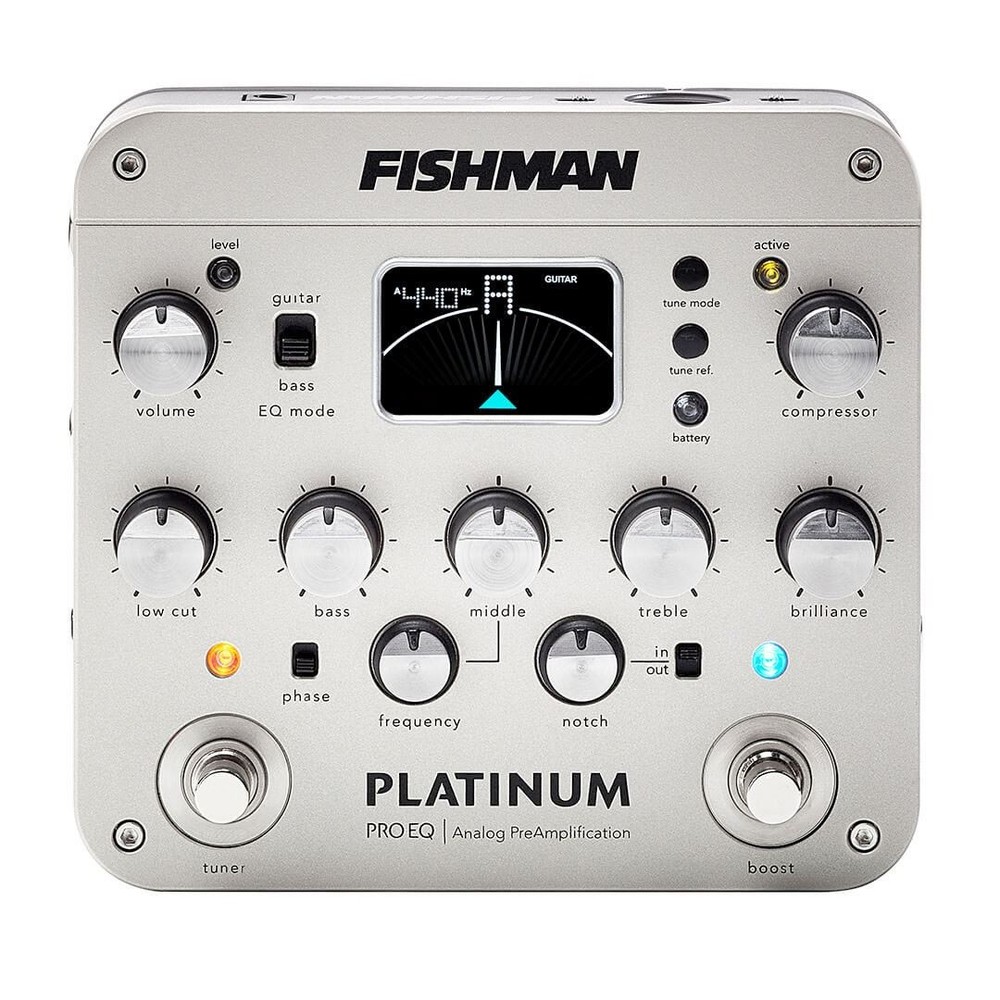 Fishman Platinum Pro EQ/DI Analog Preamp Pedal