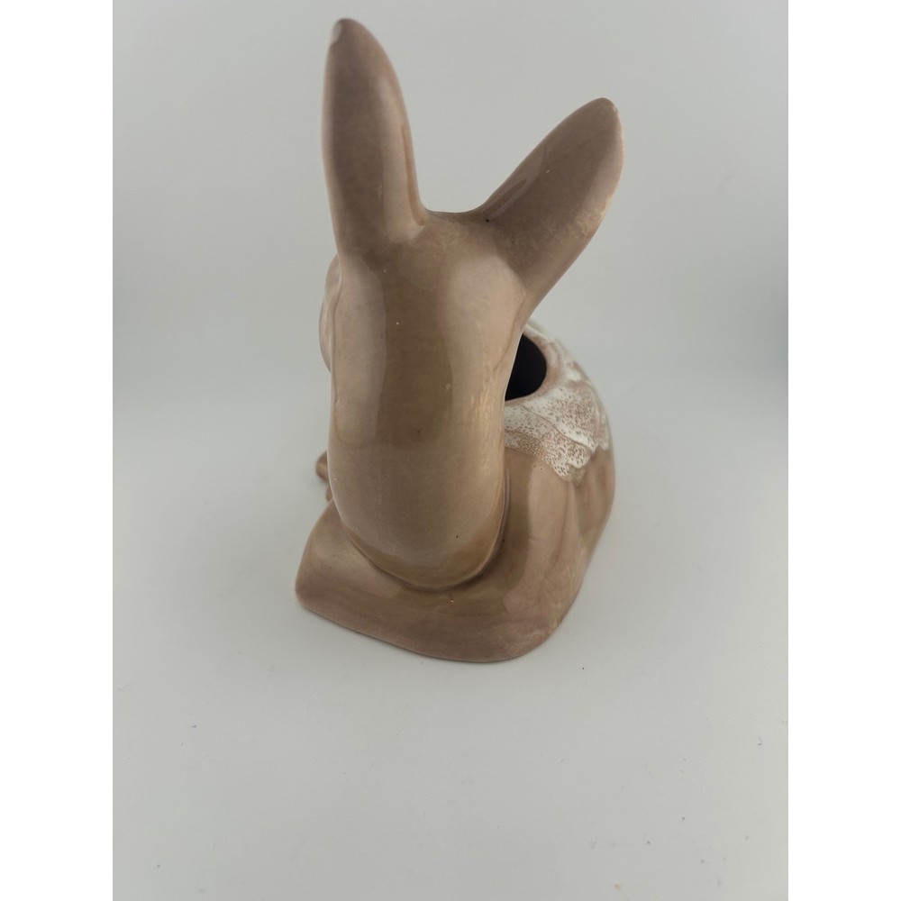 Vintage Ceramic Fawn/Deer Planter Pot
