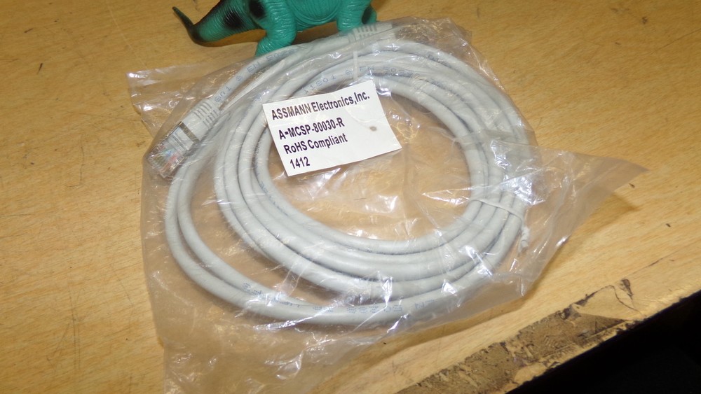 NEW Assmann Electronics A-MCSP-80030-R, USB CAble 5E *Free Shipping*