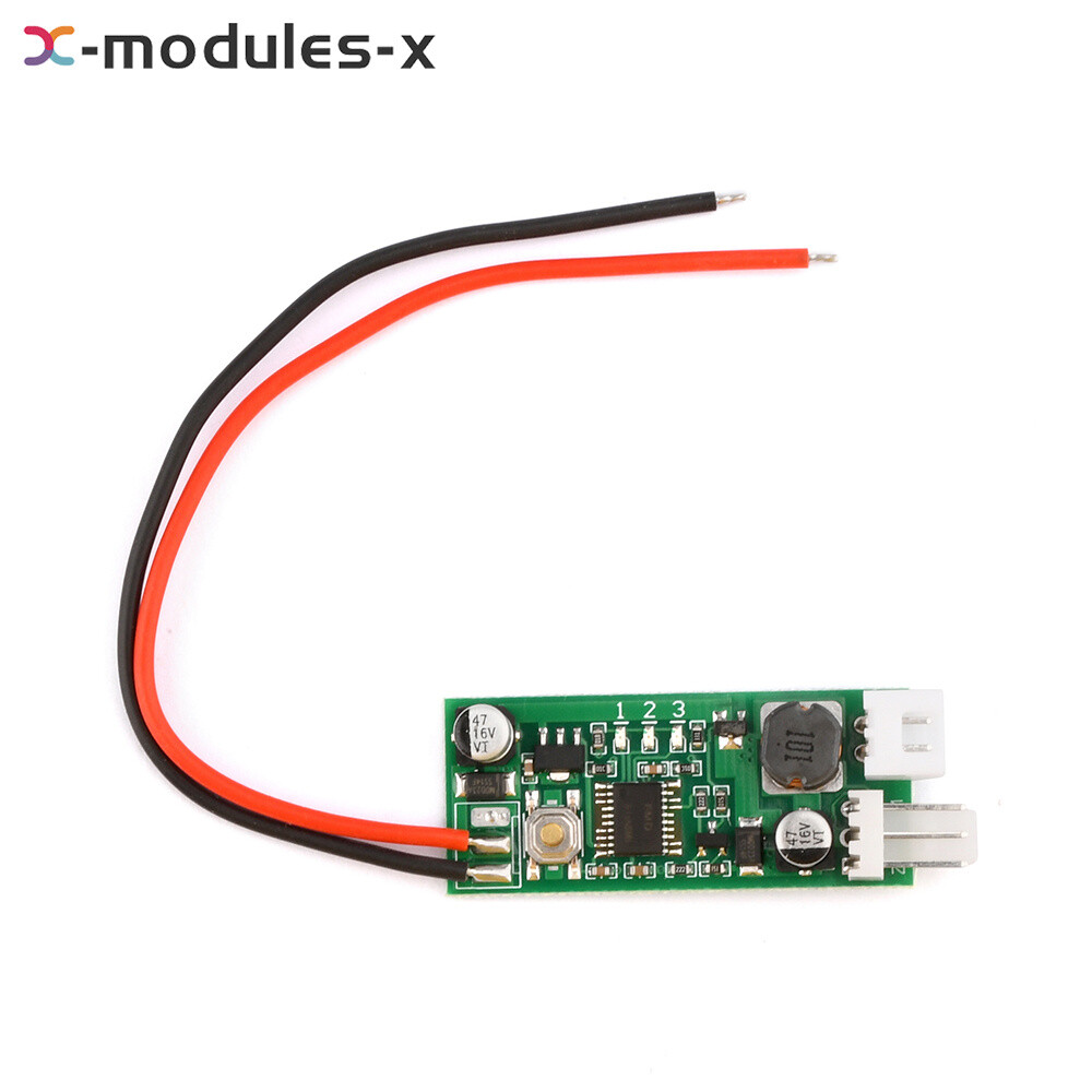 DC 12V Fan Temperature Control Speed Controller Module 2-Wire With Probe Cable