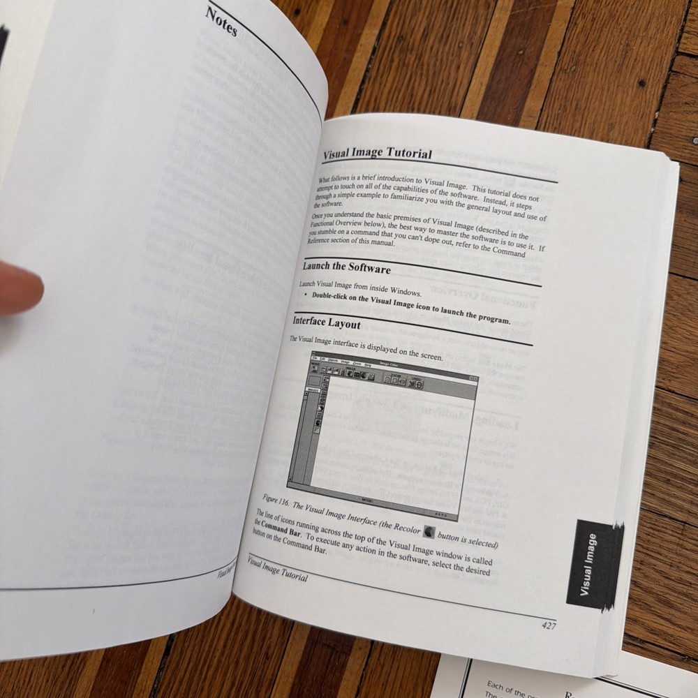 VR Visual Reality by Visual Software Inc Big Box PC / IBM Microsoft Windows CIB