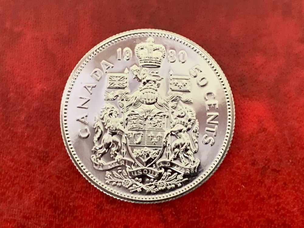 Canada 1980 50 Cent Specimen Coin-Uncirculated