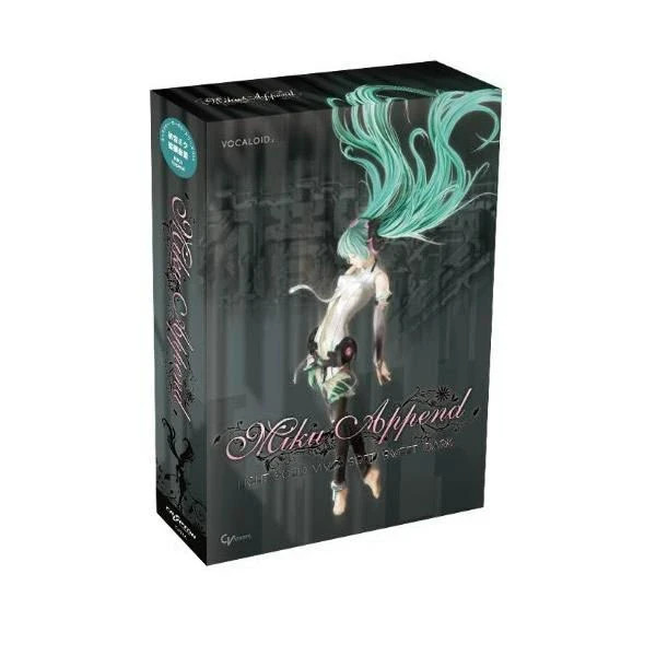 CRYPTON VOCALOID2 Hatsune Miku Append Library DVD Software Vocaloid