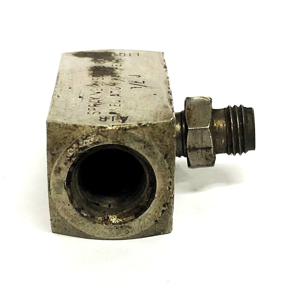 Spraying Systems Co Auto Pneumatic Accessory Atom With Fitting 1/4-J USED