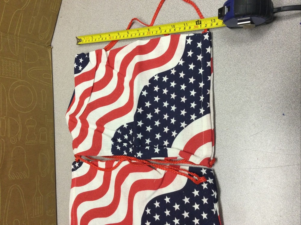 American Flag Back Pack 2p/c New