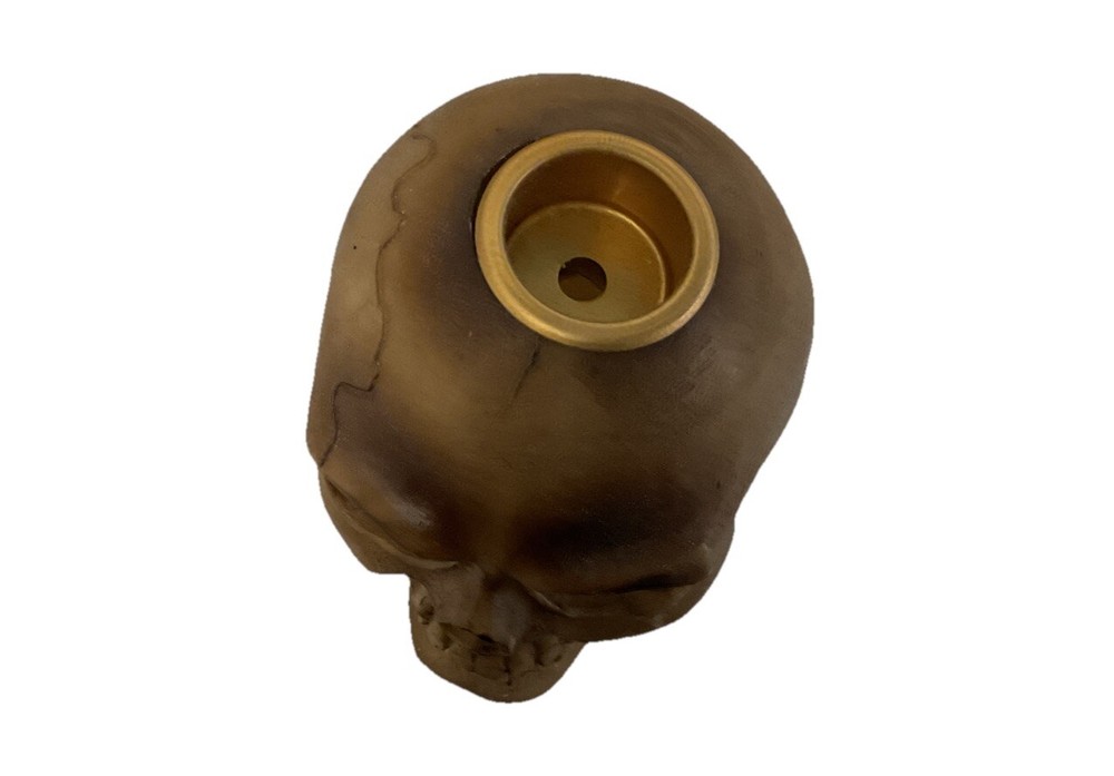 Skull Incense Cone / Stick Holder Burner