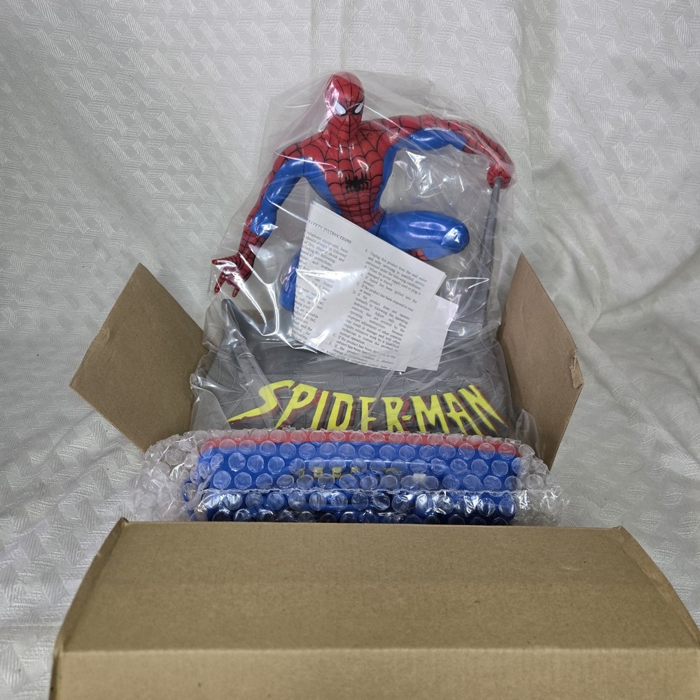 Marvel Comics Spiderman Push Button Vintage Telephone from 1994