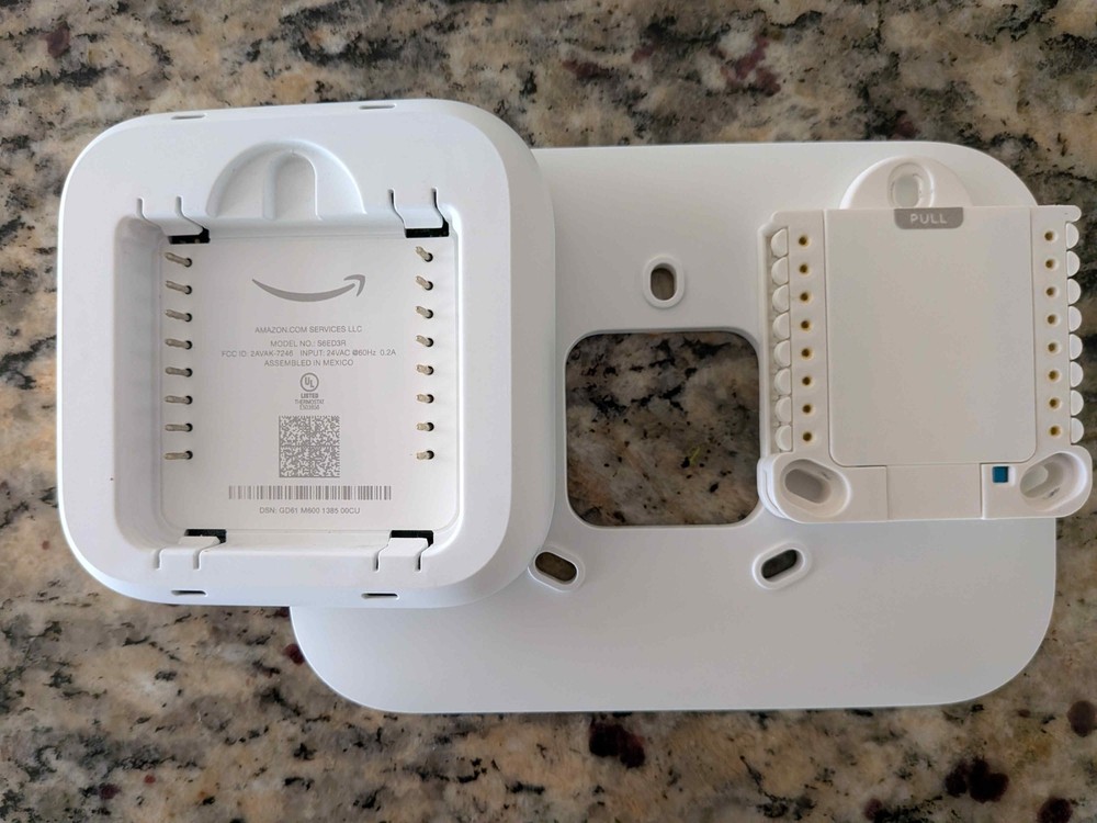 Amazon Smart Thermostat, Programmable, Works With Alexa, C-Wire required