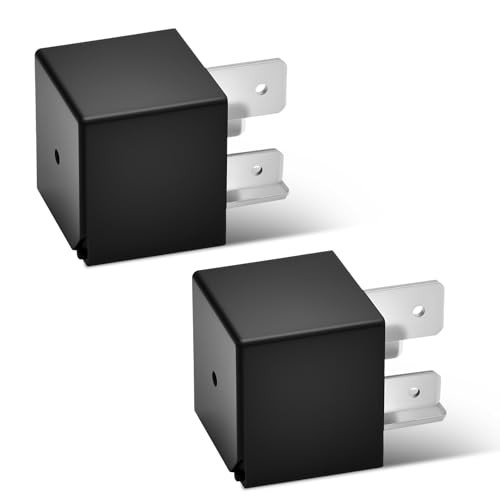 2 Pcs Automotive Multi Function Relay Compatible with V.w Audi 373 Replace