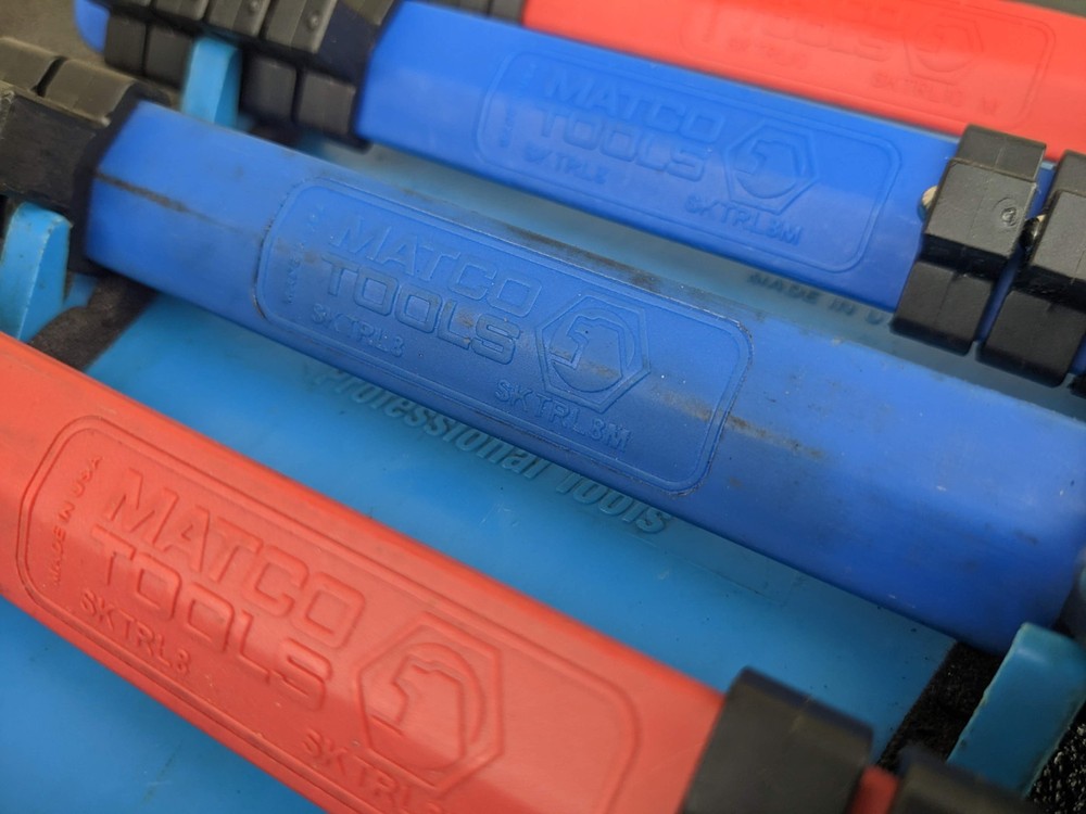 Matco Tools Plastic Socket Rail Organizers Lot