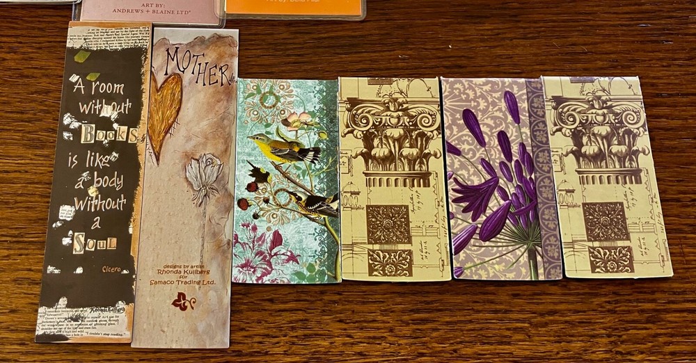 17 Magnetic bookmarks-Great stocking stuffers