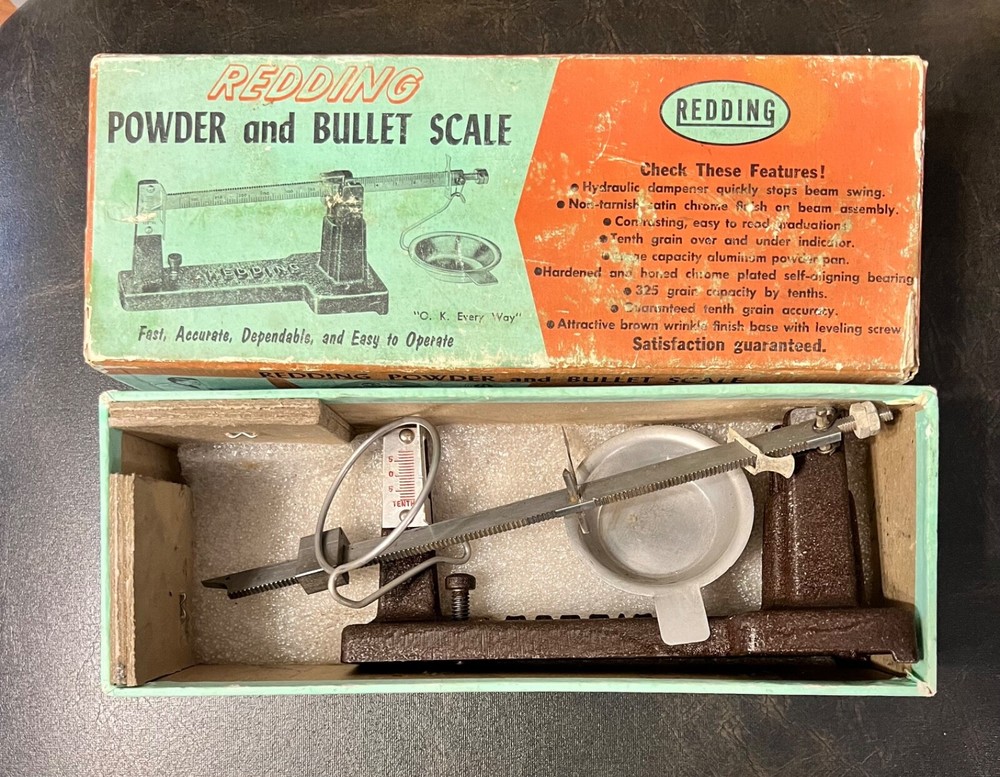 VTG REDDING POWDER & BULLET SCALE