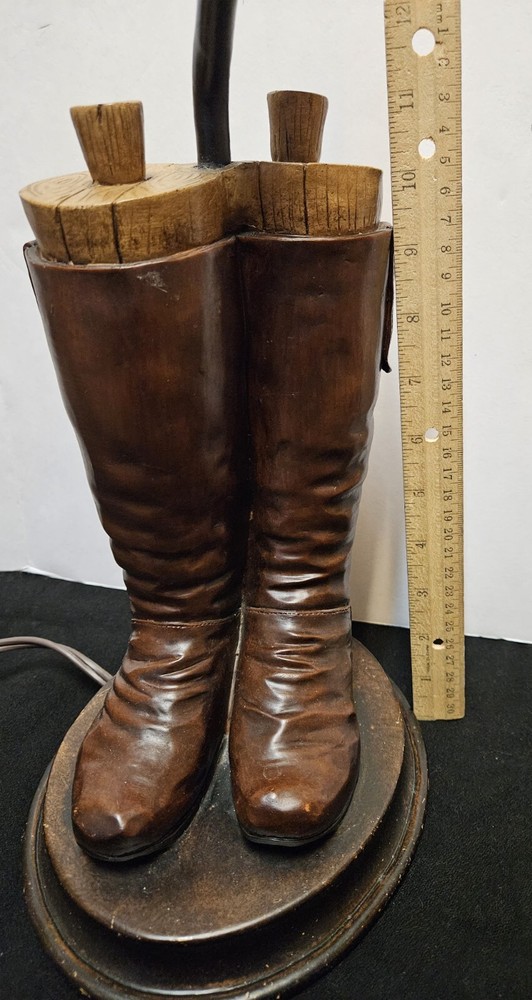 👢 LADIES BOOT LAMP Working Condition Slight Scuffs