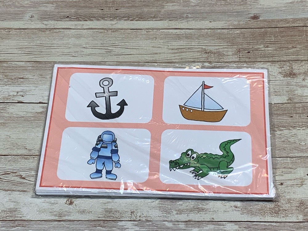 Write & Wipe Activity Set - What Does Not Belong Phonics - Learning Center