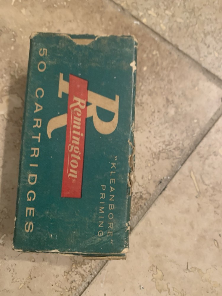 Vintage Remington 38 Super Empty Box