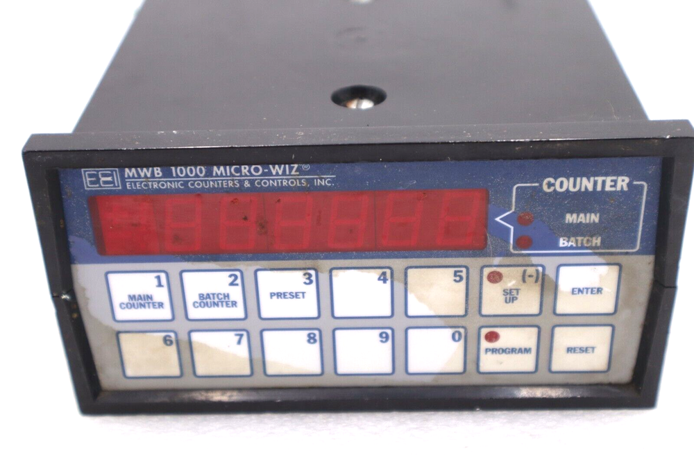 ELECTRONIC COUNTERS & CONTROLS MWB1106A MICRO-WIZ #4086