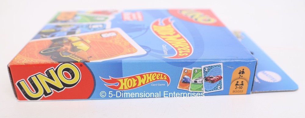 UNO Hot Wheels Card Game - New Sealed