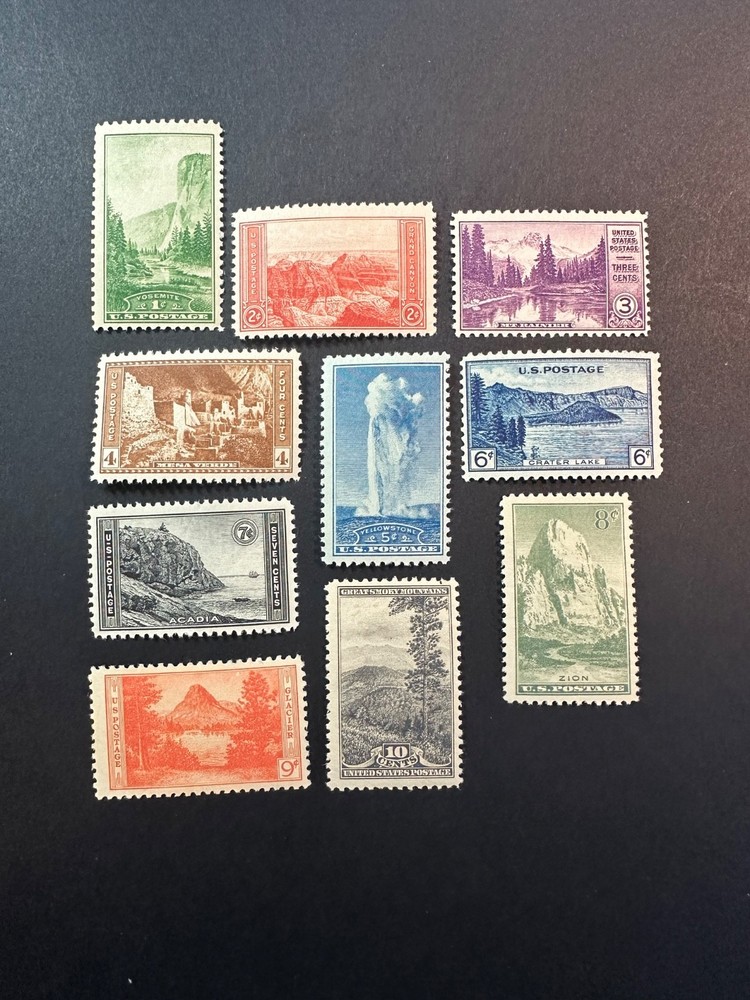 Scott # 740-49 MNH Nice!! Nice 2024 Scott Cat. Value $ 15.95