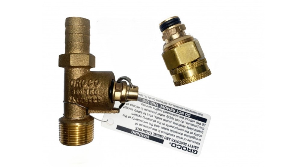 Groco 3/4" Engine Flush Service Adaptor