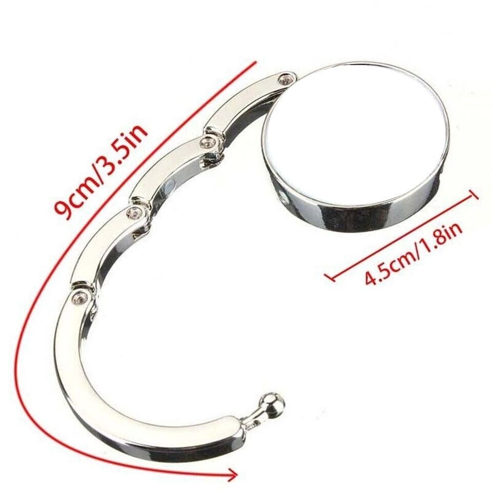 Floral Design Purse Holder, Purse Hook