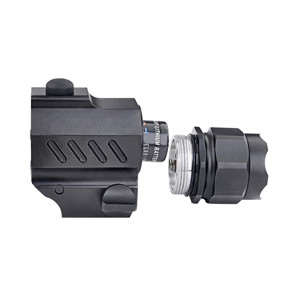 Compact LED Tactical Gun Light Weapon Light Rail Mounted For Glock 17 Picatinny