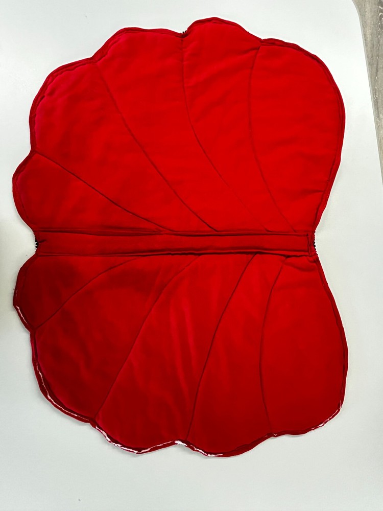 Red and Black Sequin Costume Saddle Pad