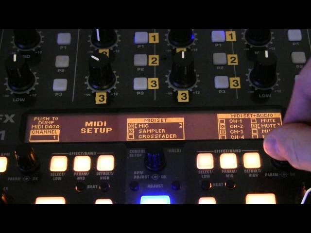 Behringer DDM4000 Professional 5-Channel Digital DJ Mixer w. Sampler & Effects