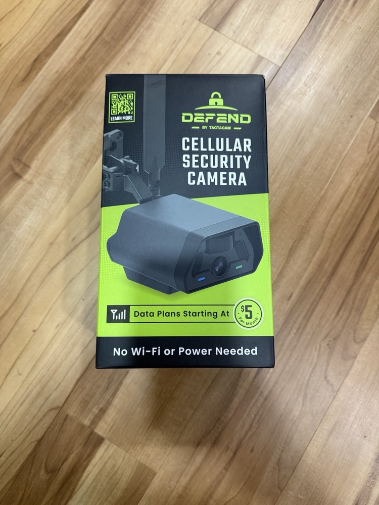 Tactacam Defend Cellular Security Camera Gen 1 DFD-GRD01 Black