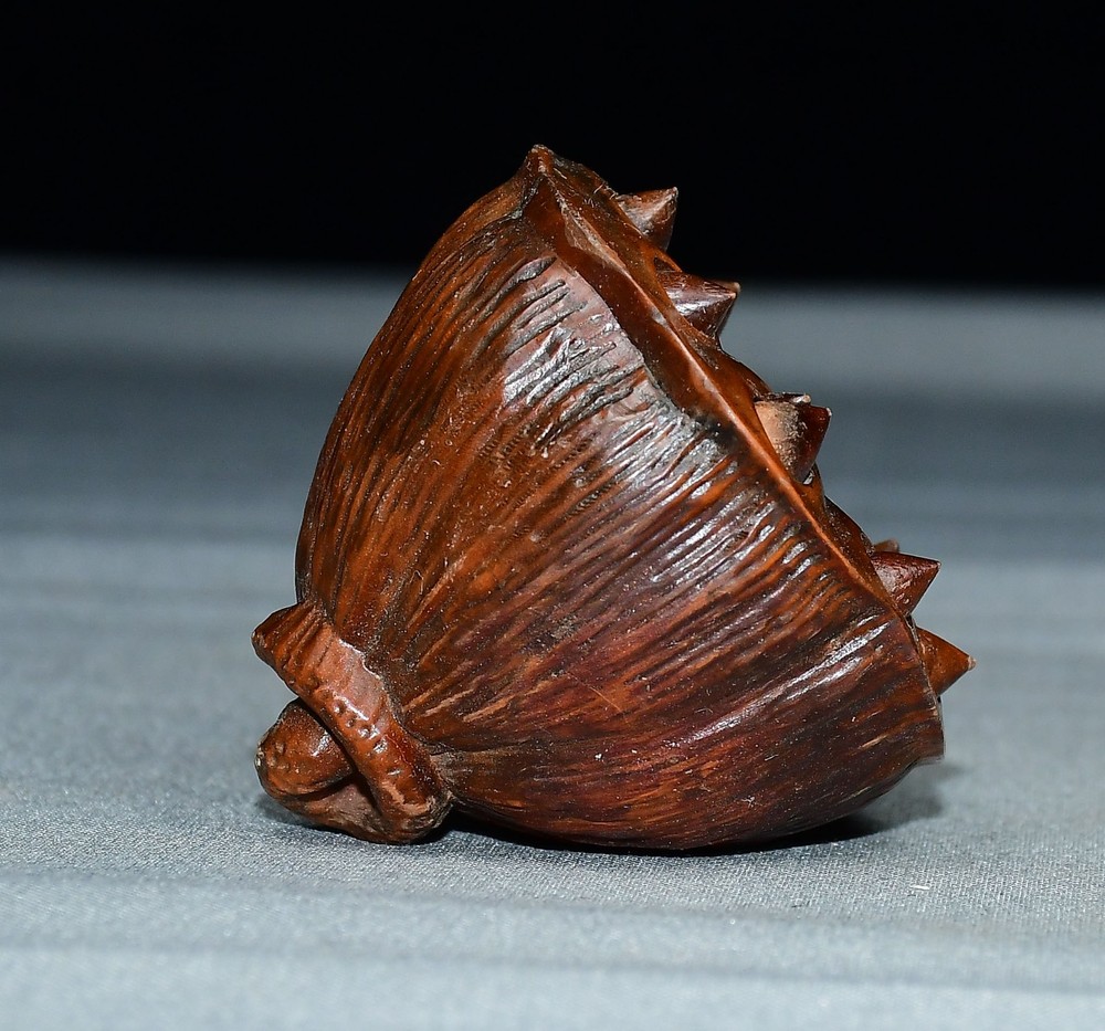 Exquisite Small Leaf Boxwood Lotus Canopy Handle