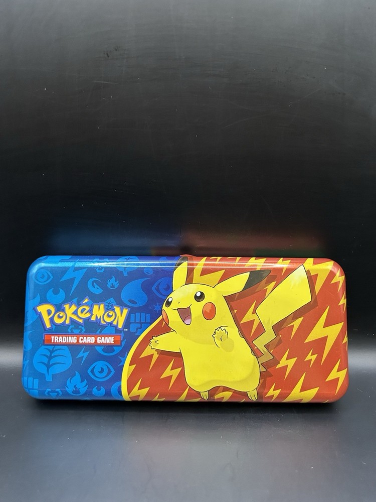 Empty Back 2 School 2023 Pokemon Pencil Tin Case - NO PACKS