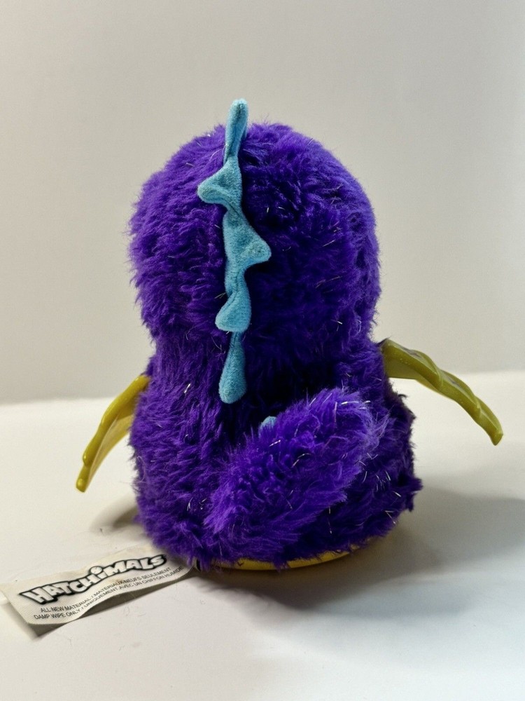 SPIN MASTERS HATCHIMAL BLUE BIRD WITH GREEN WINGS & BEAK INTERACTIVE Works Great