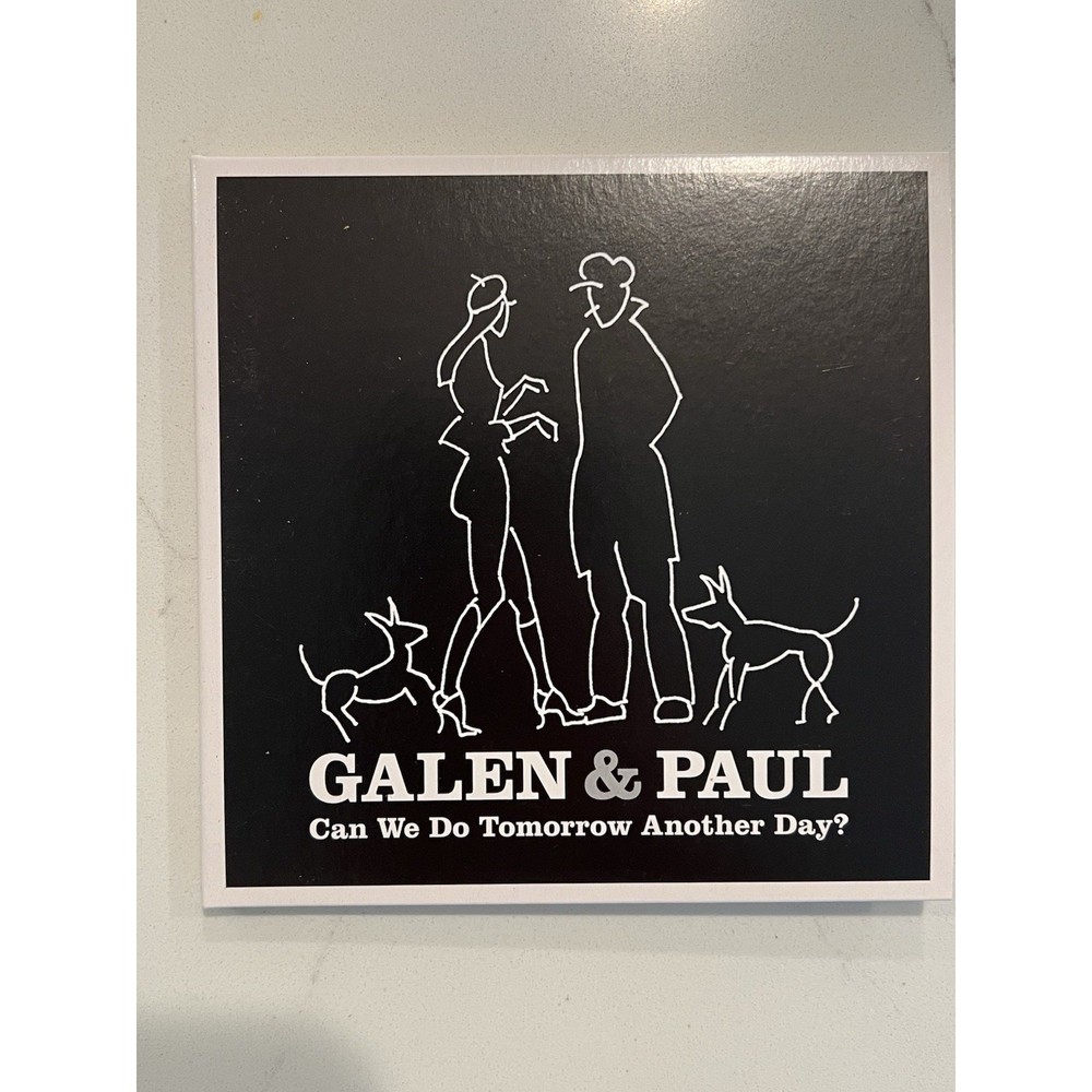 Galen Ayers Paul Simonon Dual Signed Autographed CD Insert w/New CD COA ACOA #2