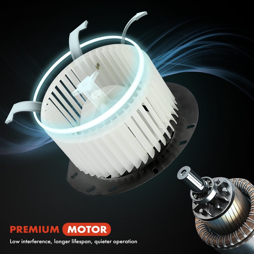 A/C Heater Blower Motor Fan for Ford E-150 E-250 E-350 E-450 E-550 Super Duty