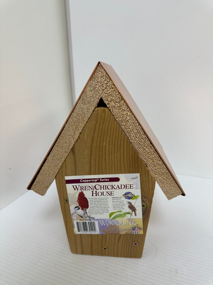 Coppertop Chickadee/Wren House