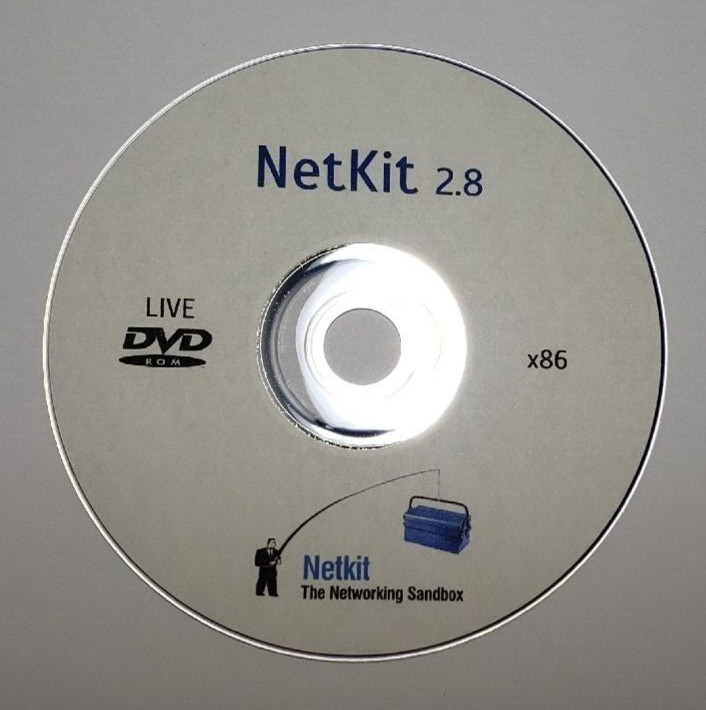 NetKit 2.8 Live/Install DVD-ROM - Network Emulation