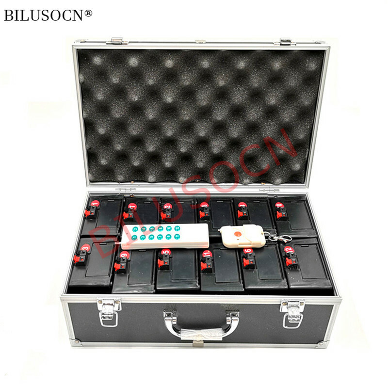 10 Cues Cold Firework Fireworks firing system Fountain Wireless Remote Control