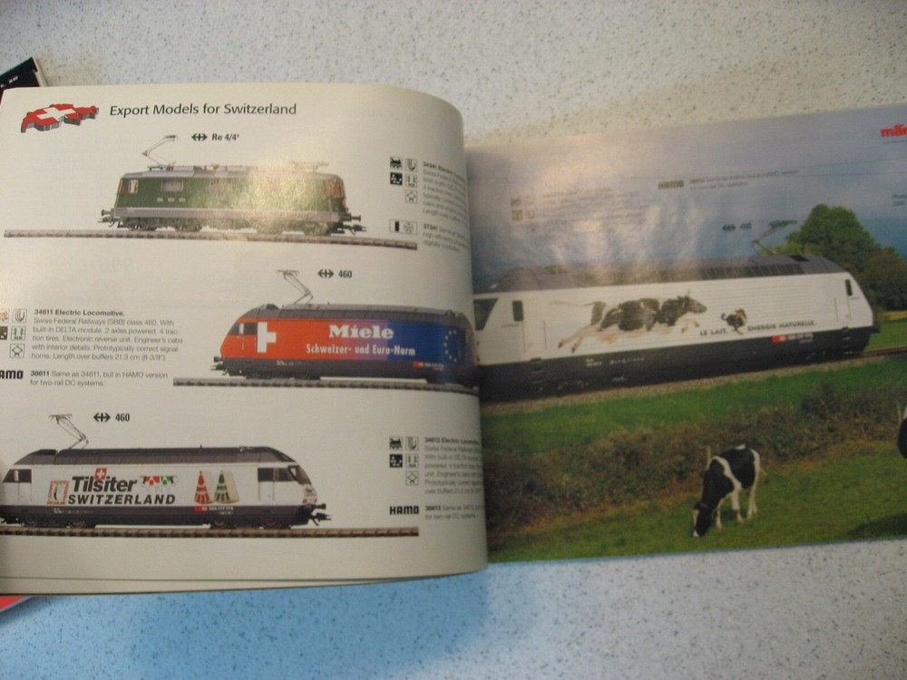 Vtg Marklin New Items for 1996 Train & Accessories Catalog - C Track