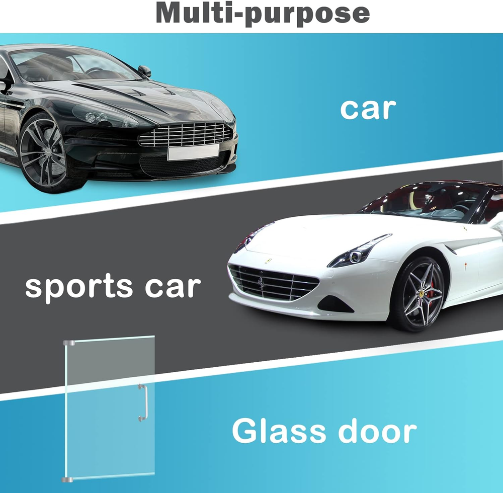 32Ft Car Door Edge Guards U-Shape Rubber Seal Protector with Double Sided Tape