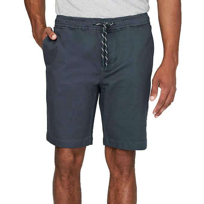 Buffalo Mens Pull-On Henry Short with Drawstring Elastic Waist | C31