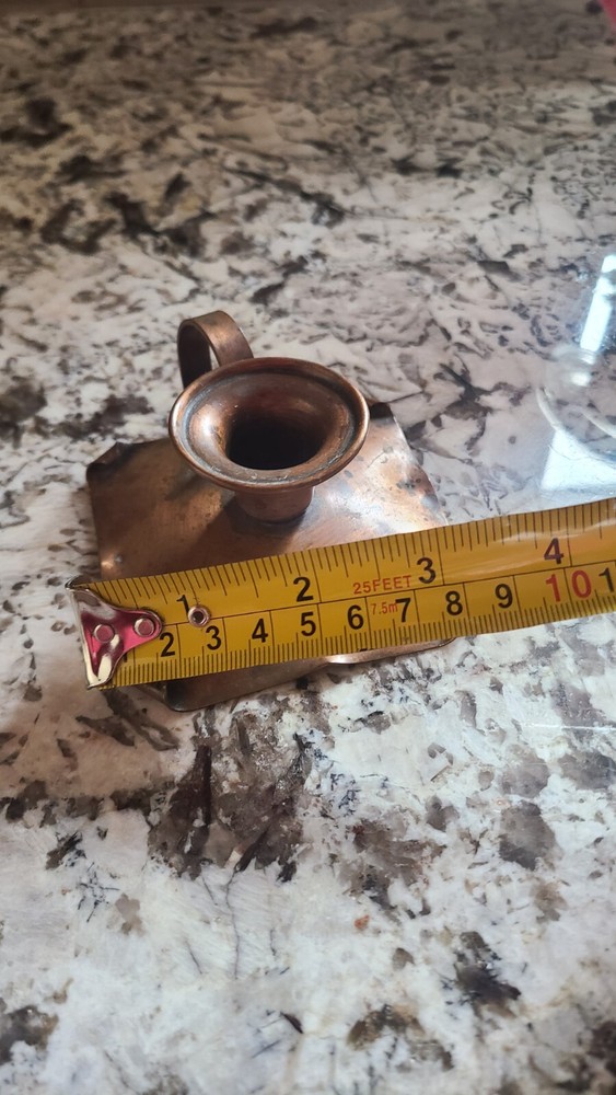 Drumgold Copper Candle Holder With Handle