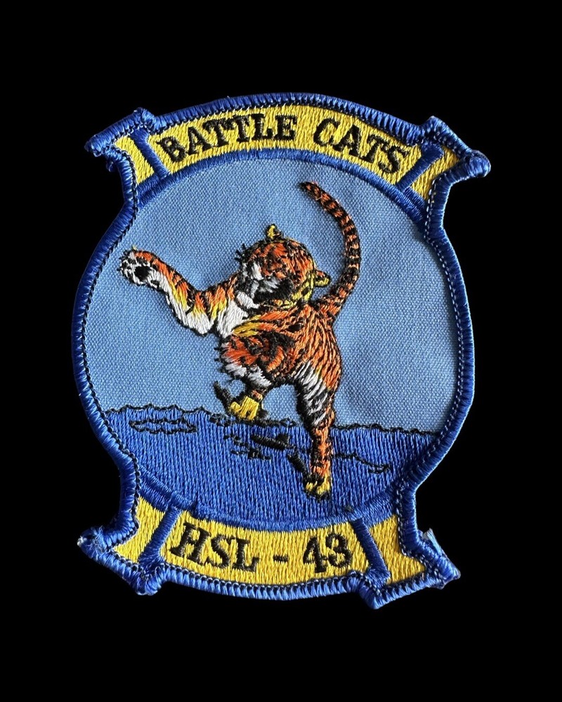 HSL-43 US Navy Battle Cats Squadron Patch