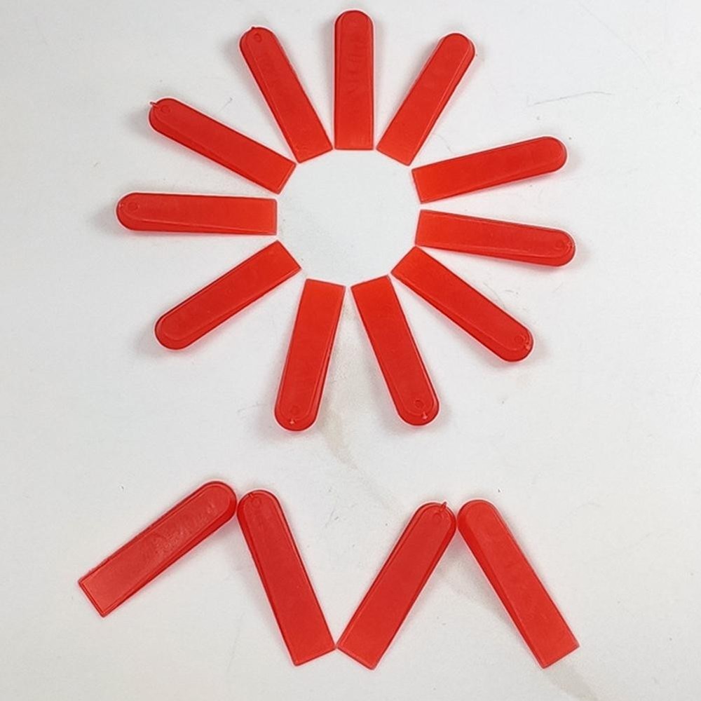 Quick and Reliable Tile Alignment with 100Pcs Reusable Plastic Tile Spacers